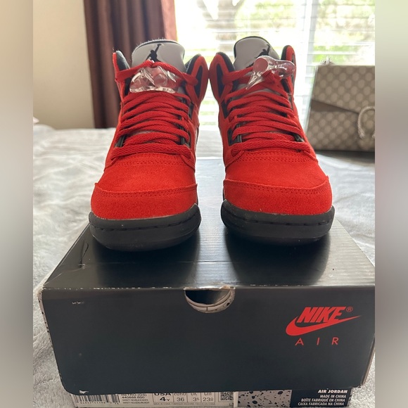 Nike Other - Nike Air Jordan Kids Red Shoes